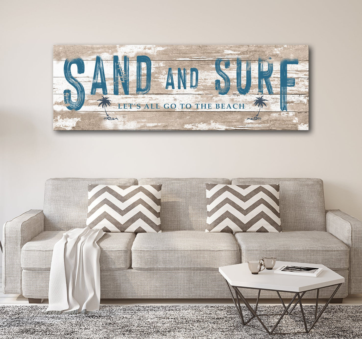 Sand And Surf Sign
